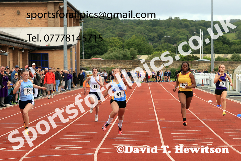 Sprints, 2026 Northern Schools Inter Counties, Wentworth, Hexham. Photo: David T. Hewitson/Sports for All Pics
